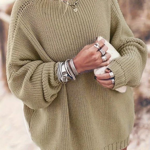 Temu Sweaters - Crew Neck Sweater